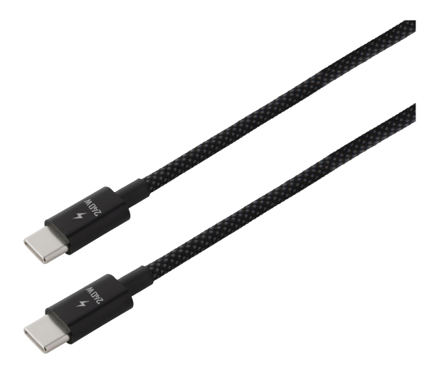 Silver Monkey Kabel Core USB-C - USB-C 240W 3m czarny - 1568834 - zdjęcie 3
